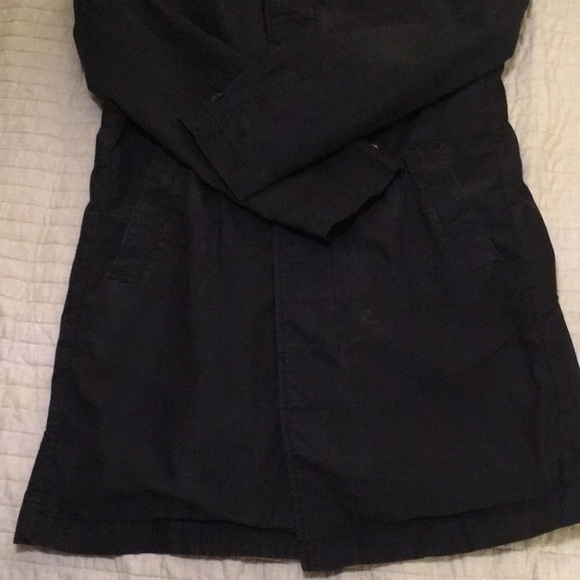 United Colors of Benetton BlackUtility Trench Coat - Picture 7 of 10